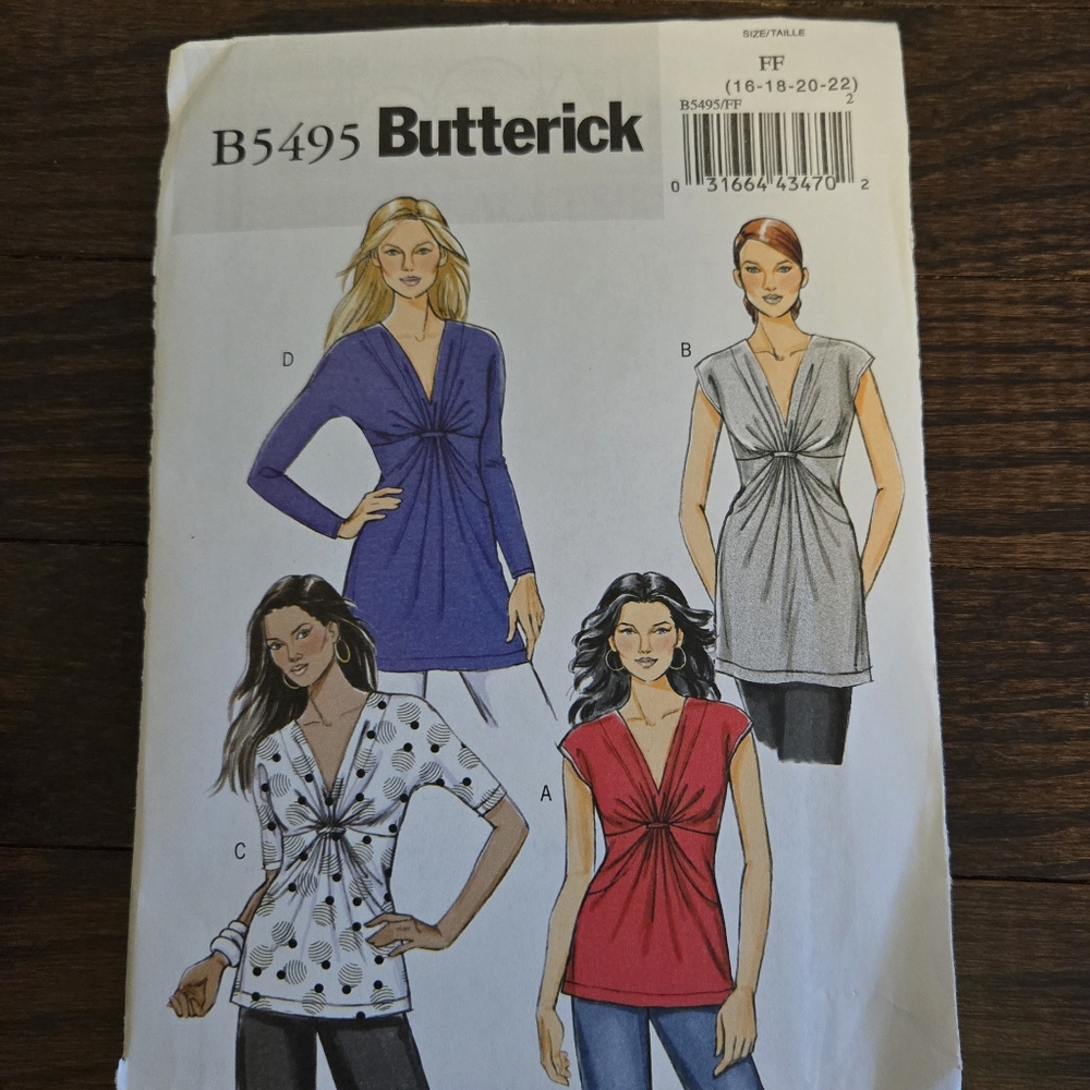 Butterick Women's Pattern B5495